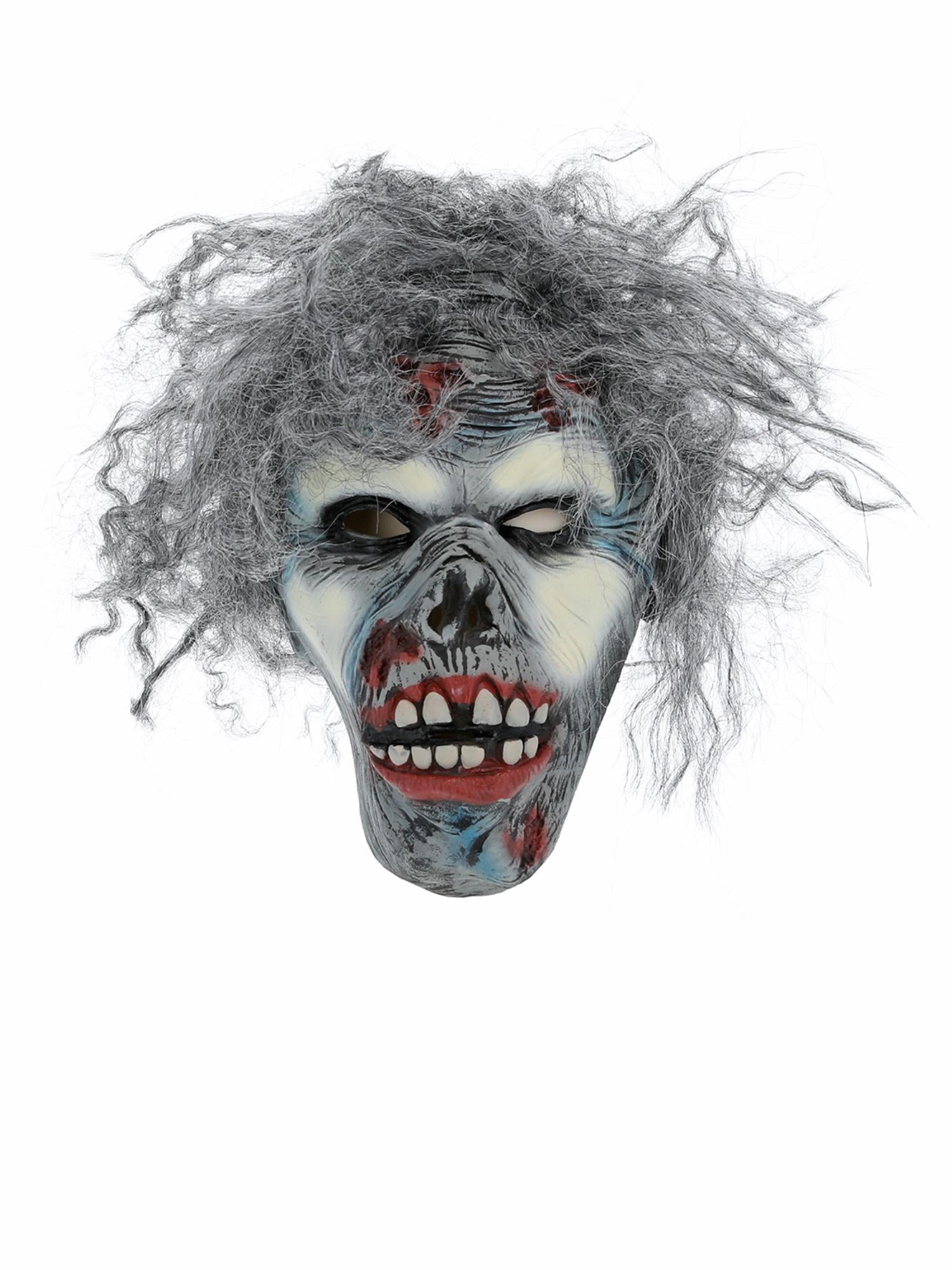 Decaying Zombie Mask, Grey 2