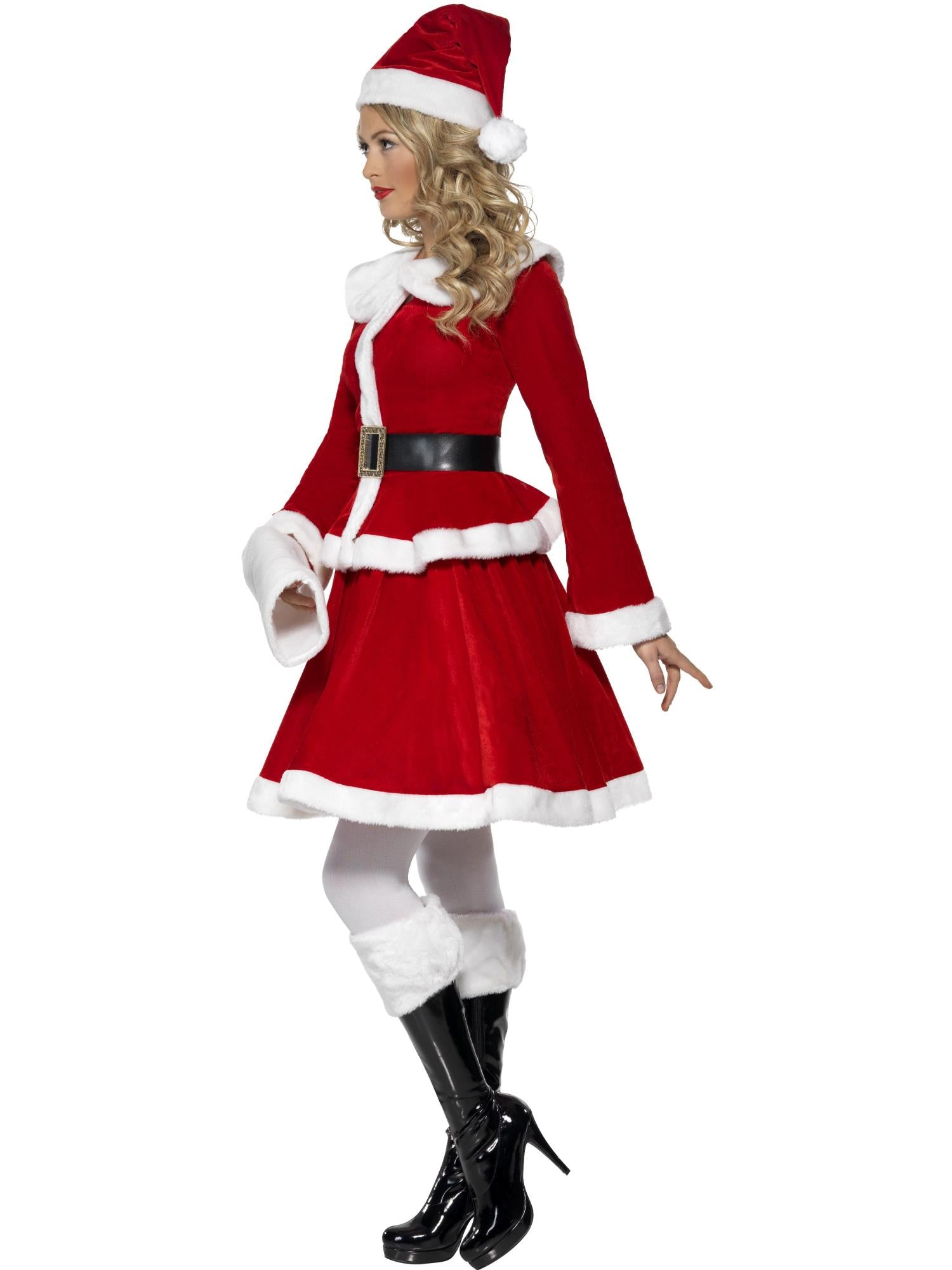 Miss Santa Costume, Red 3