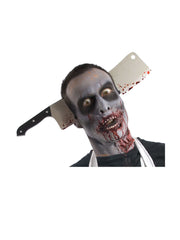 Zombie Cleaver Thru Head Toy 1