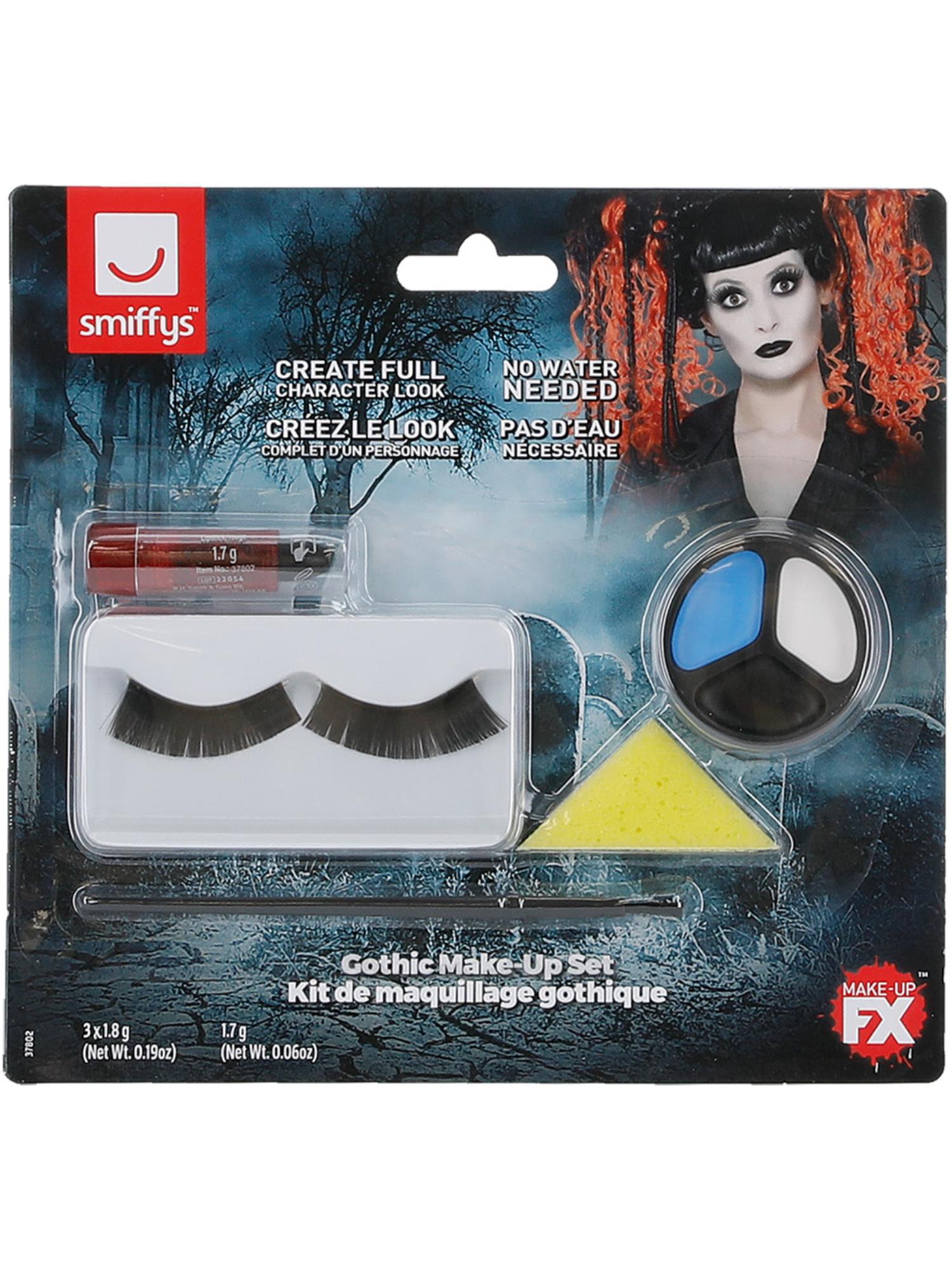 Smiffys Make-Up FX, Gothic Glamour Kit, White 2