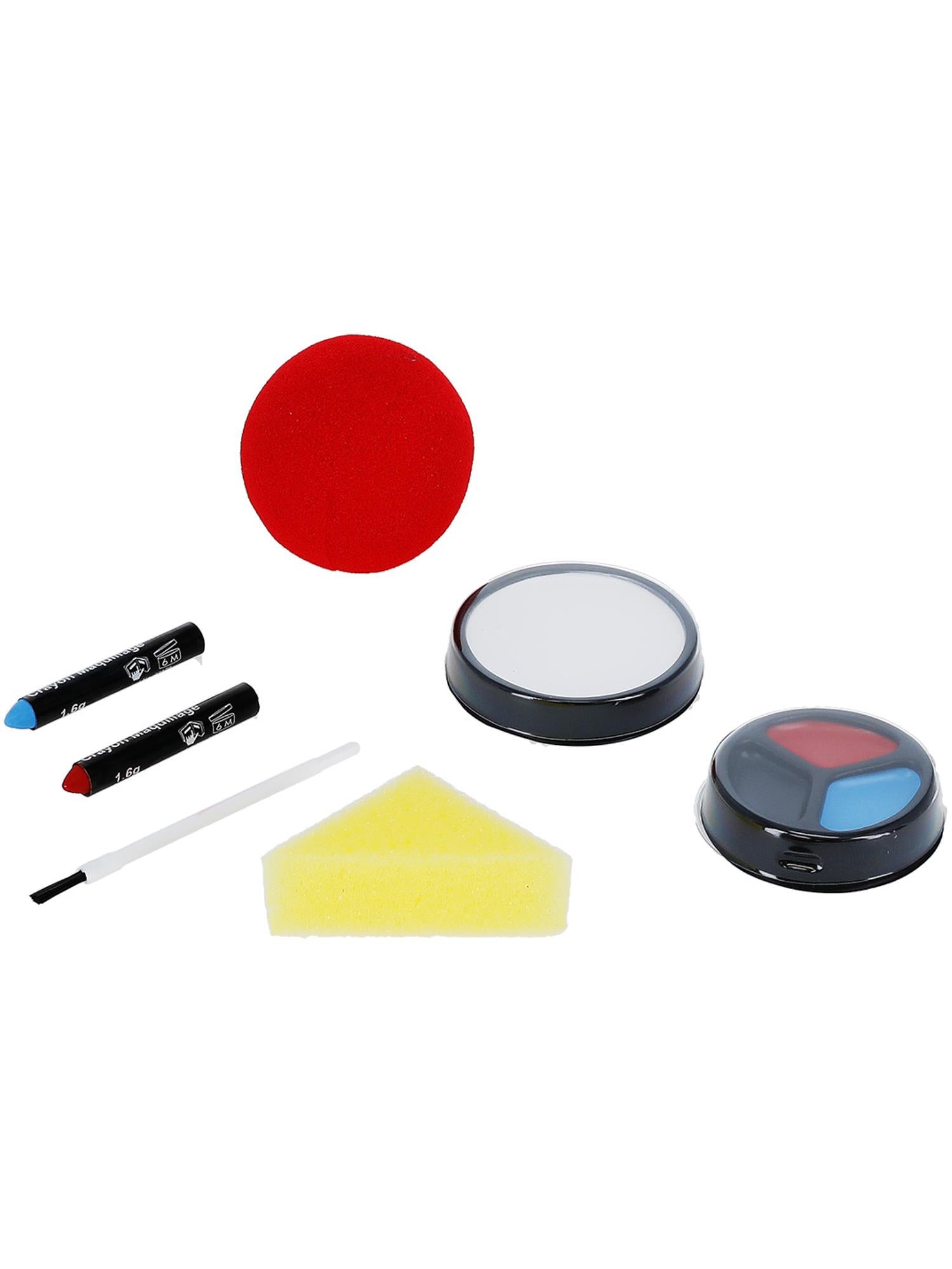 Smiffys Make-Up FX, Clown Kit, Multi-Coloured 3