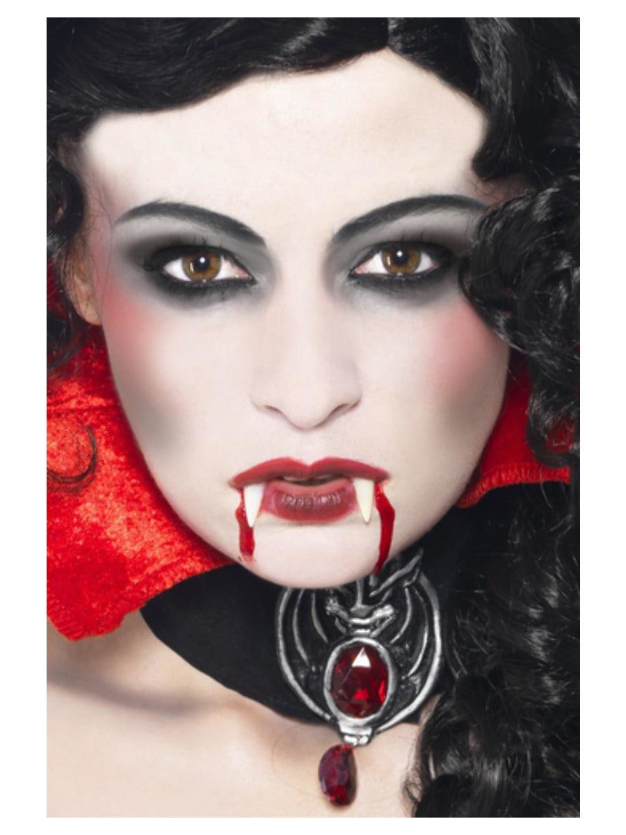 Smiffys Make-Up FX, Vampire Kit, White & Red - 1