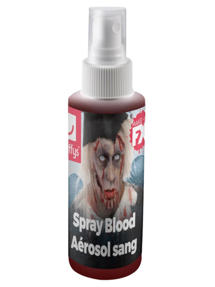 Smiffys Make-Up FX, Spray Blood, Red - 1