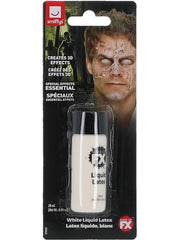 Smiffys Make-Up FX, Liquid Latex, 1 oz, White 1