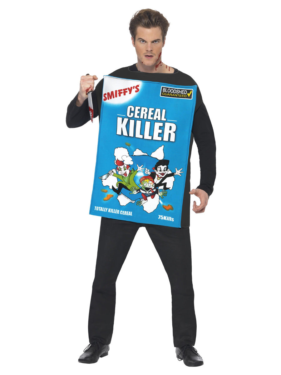 Cereal Killer Costume, Blue - 1