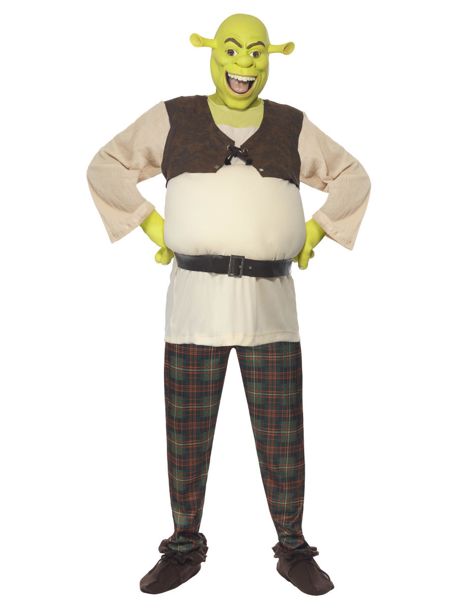 Shrek Costume, Green - 1