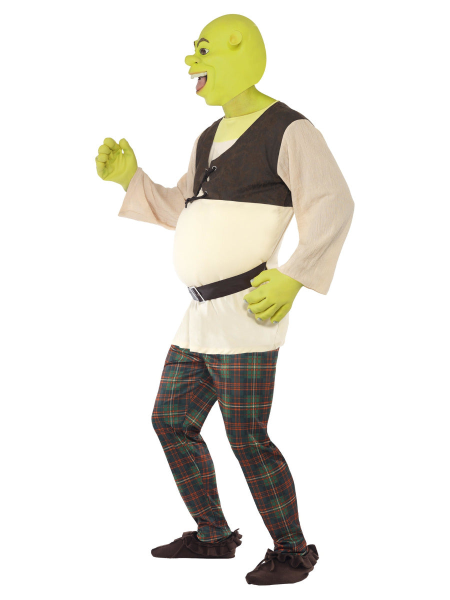 Shrek Costume, Green - 4