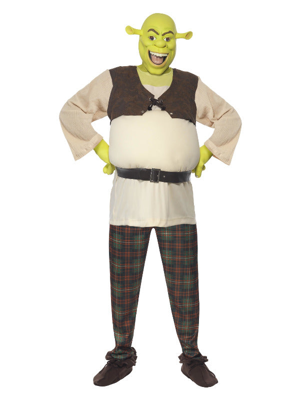 Shrek Costume, Green - 2