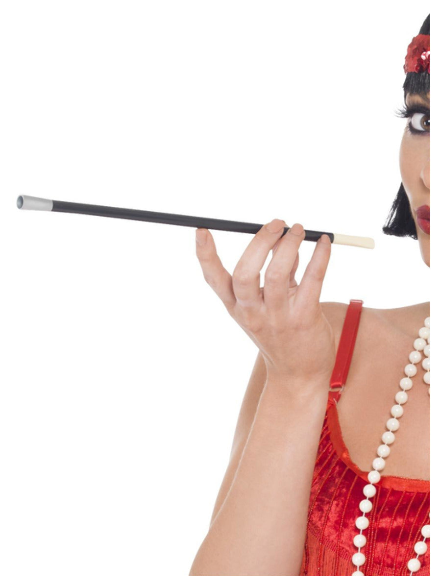 20s Style Cigarette Holder, Black - 1