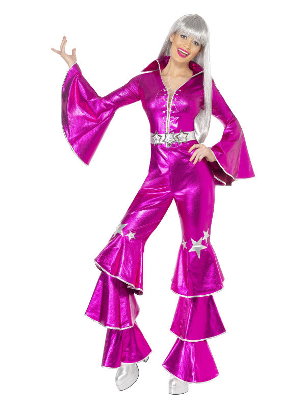 70s Dancing Dream Costume, Pink - 2