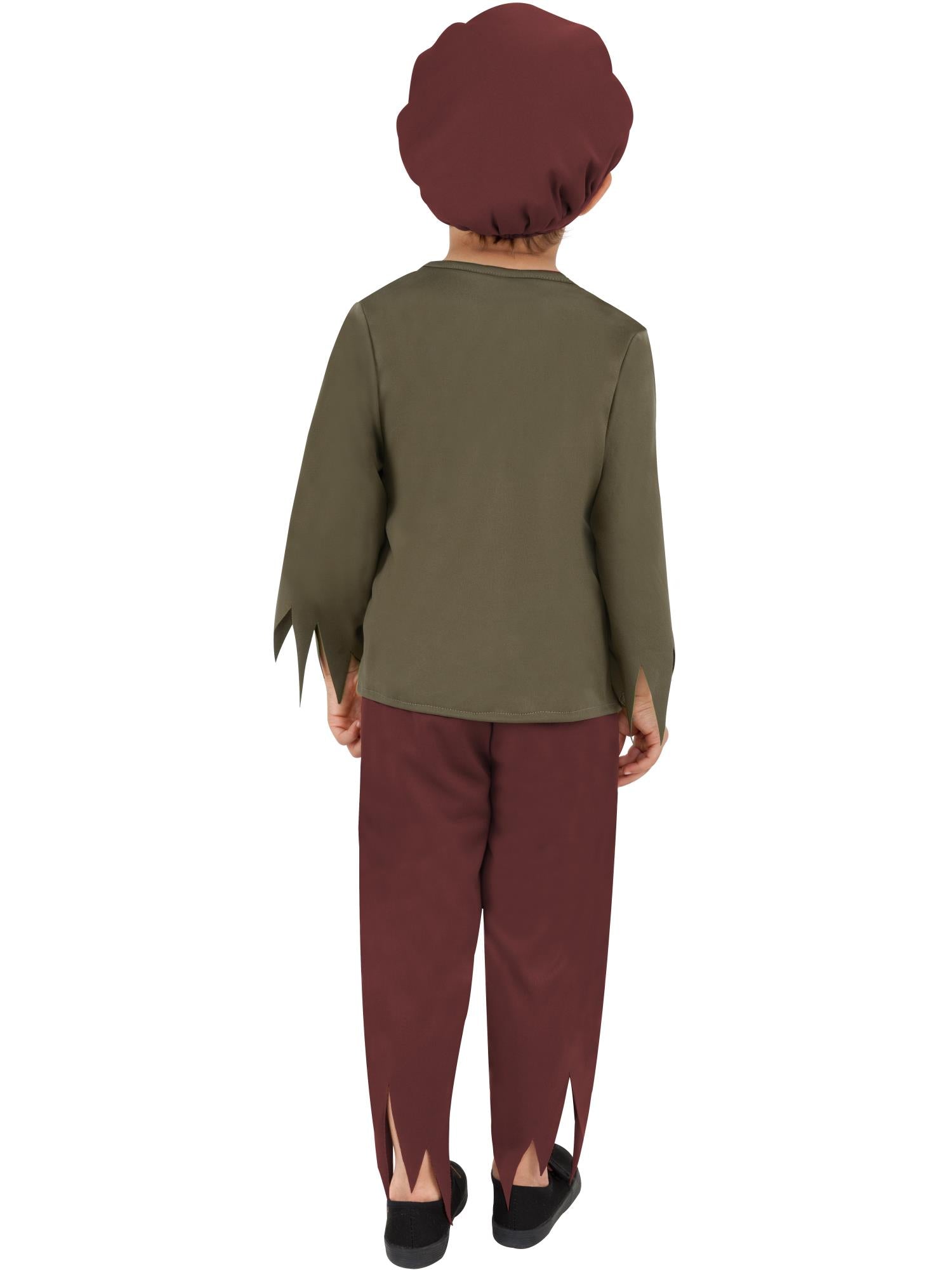 Victorian Poor Boy Costume, Green 2