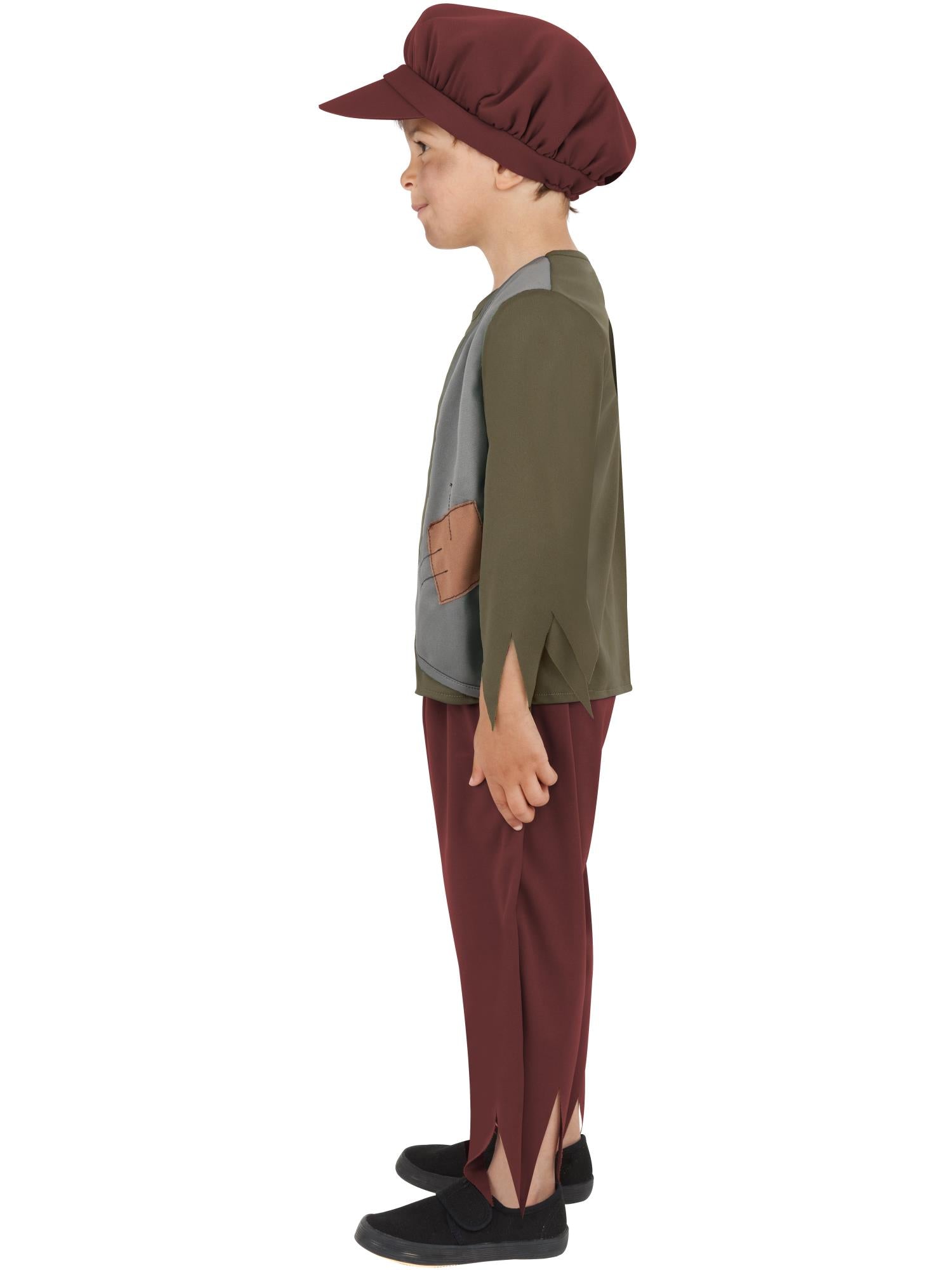 Victorian Poor Boy Costume, Green 3
