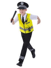 Police Costume, Black - 1