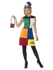 Rubik's Cube Costume, Multi-Coloured - 1