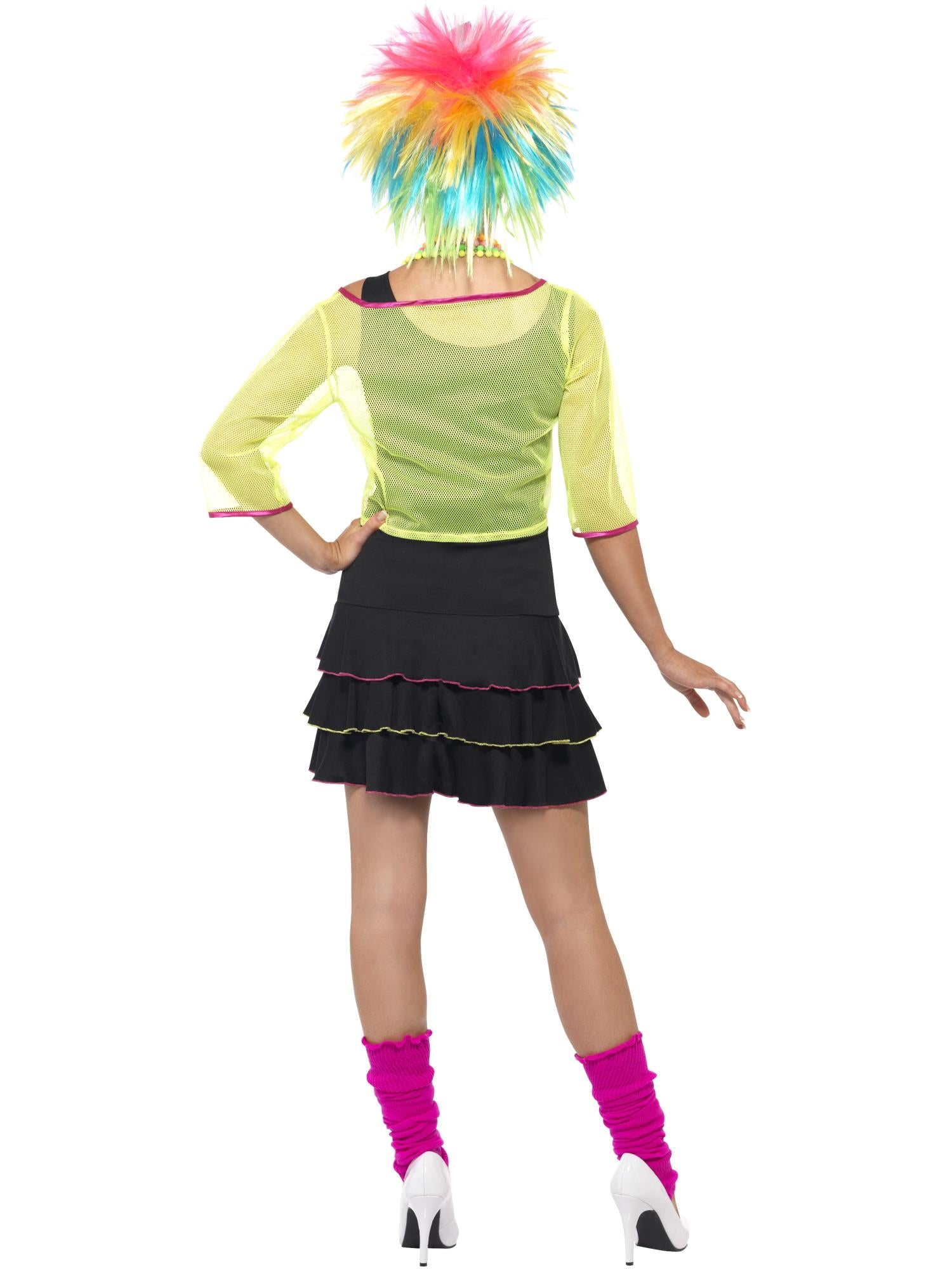 80s Pop Tart Costume, Black & Yellow 2