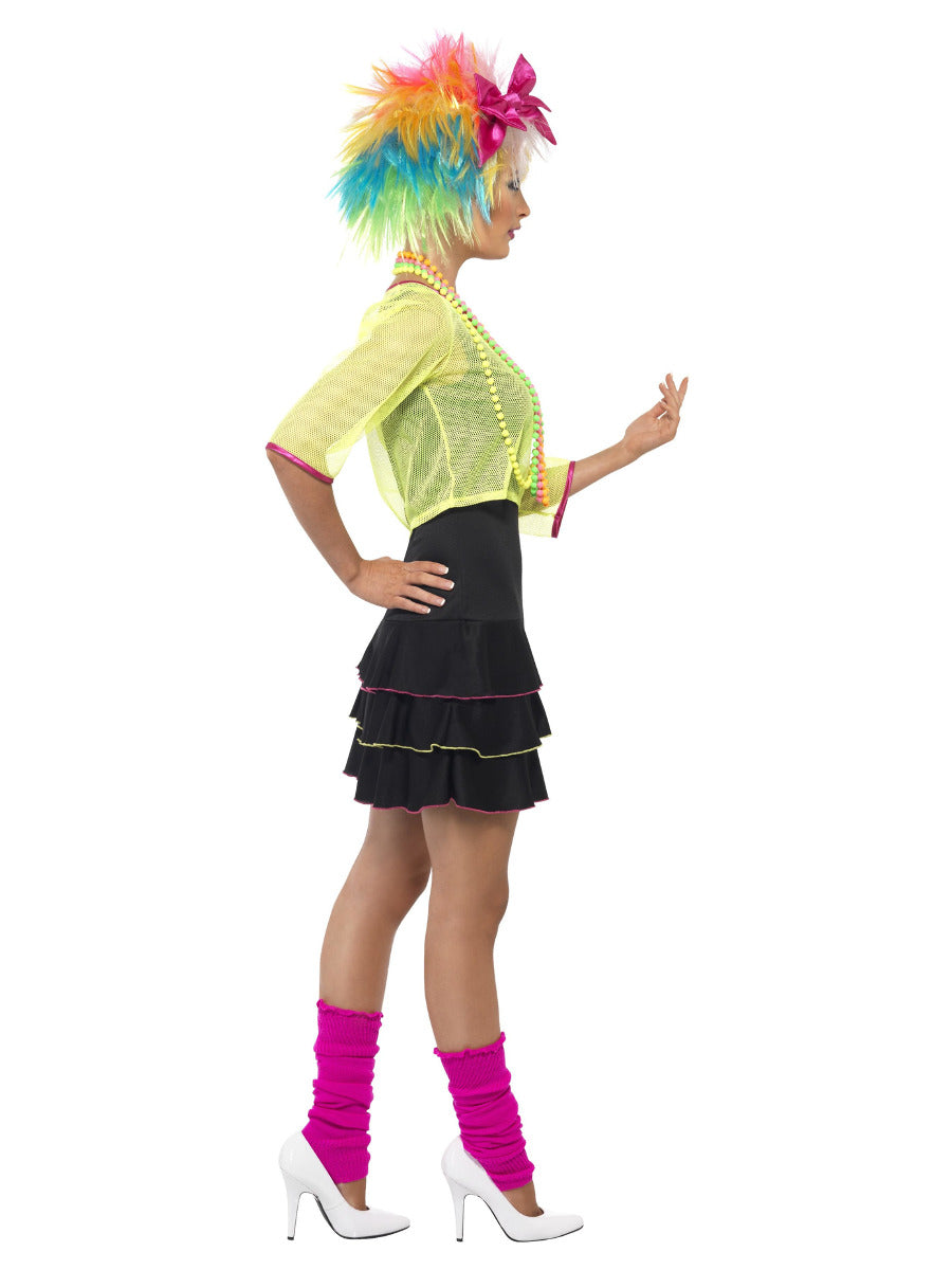 80s Pop Tart Costume, Black & Yellow - 4
