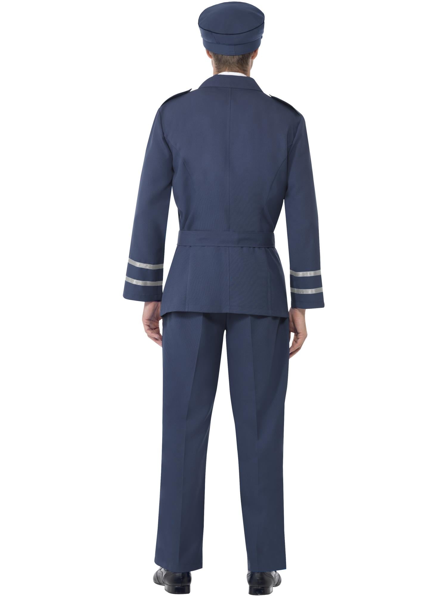 WW2 Air Force Captain Costume, Blue 2
