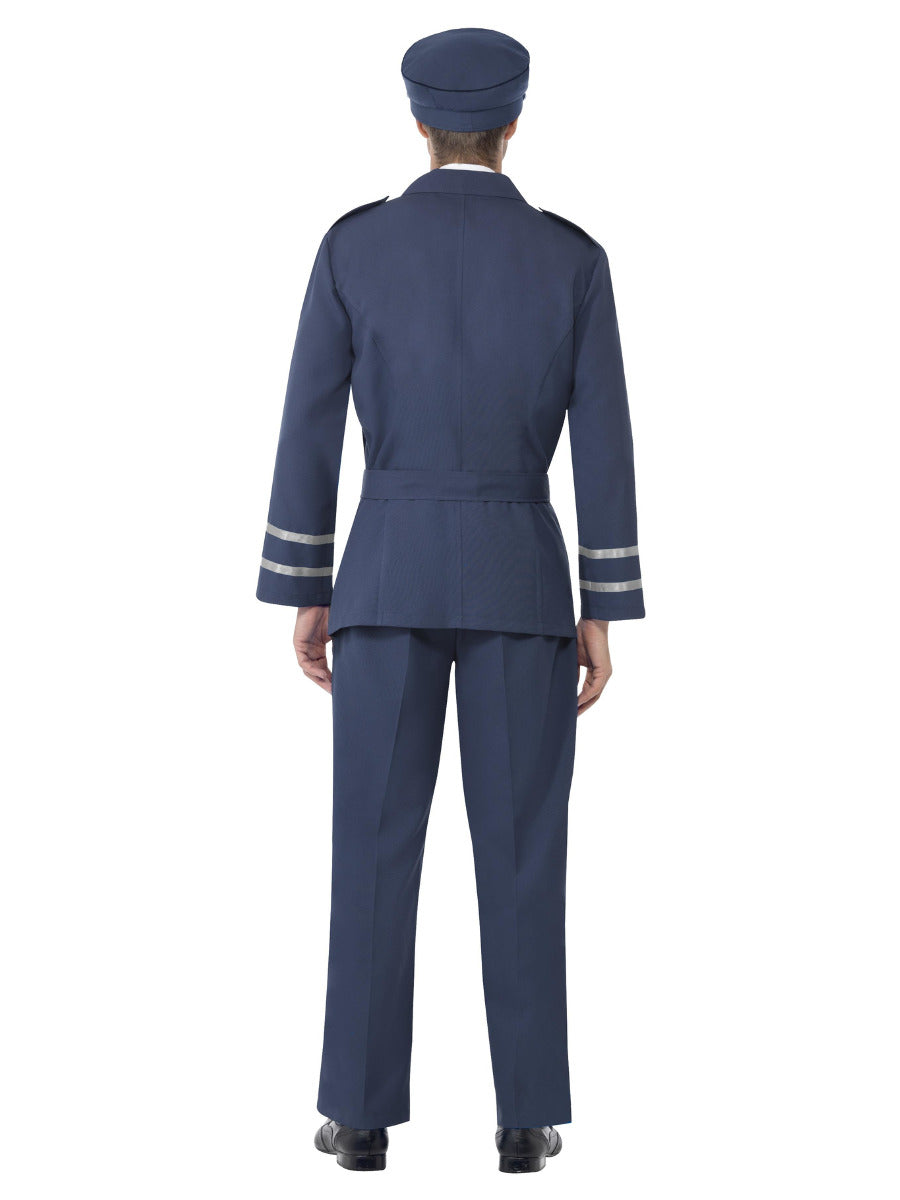 WW2 Air Force Captain Costume, Blue - 3
