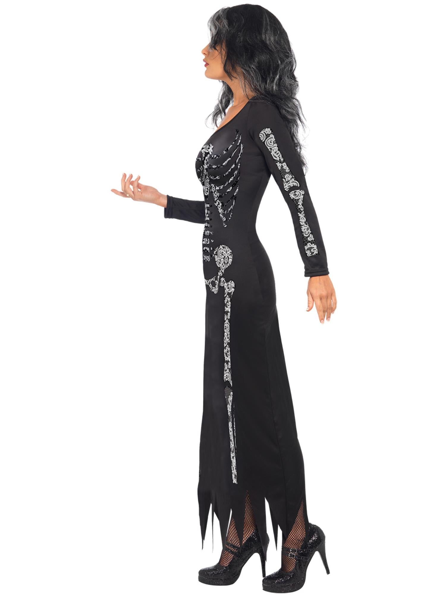 Skeleton Costume, Black 3