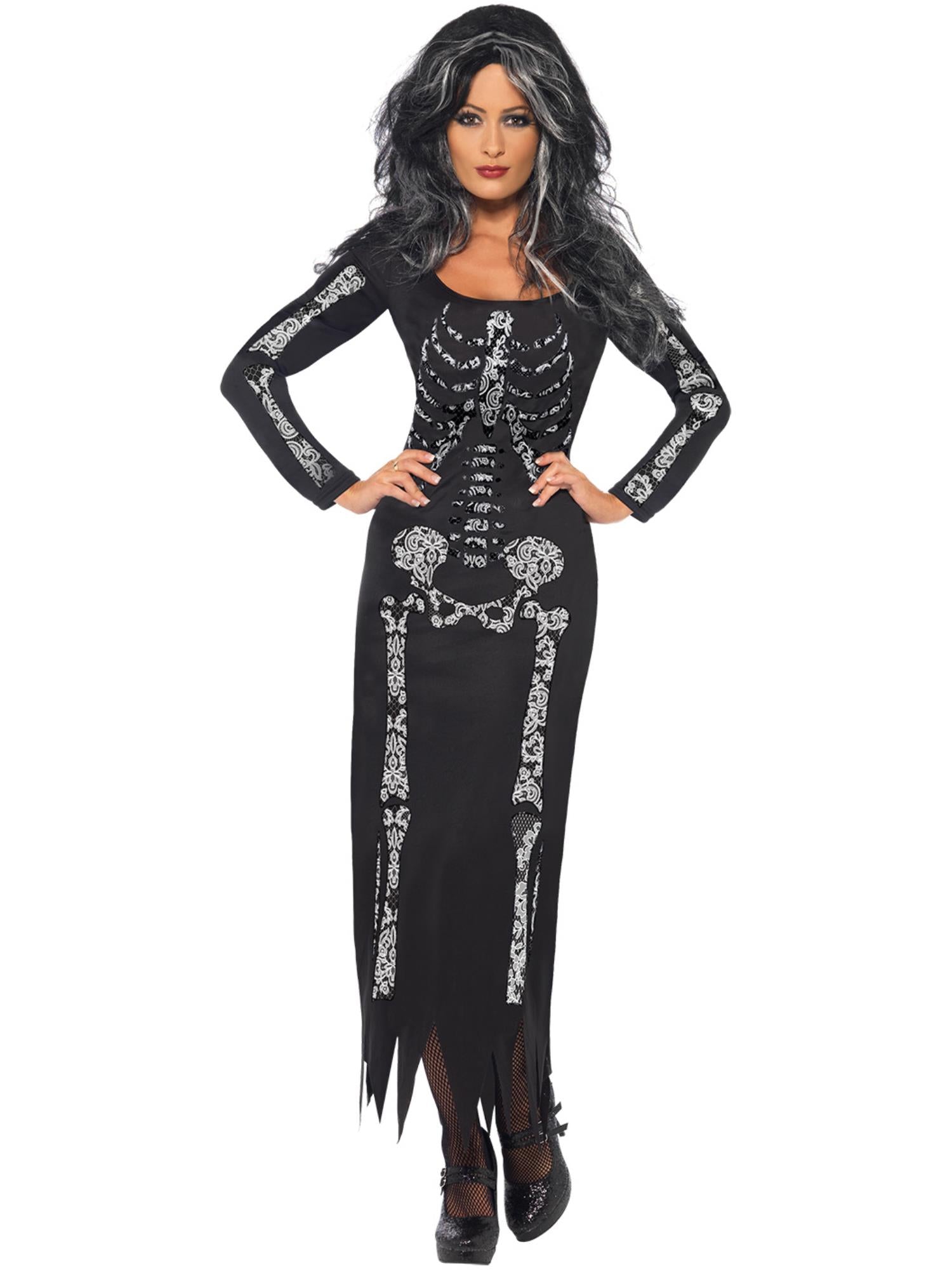 Skeleton Costume, Black 1