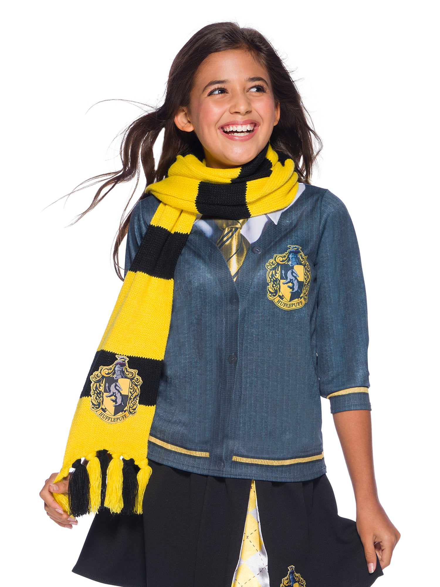 Hufflepuff Deluxe Scarf - One Size 1
