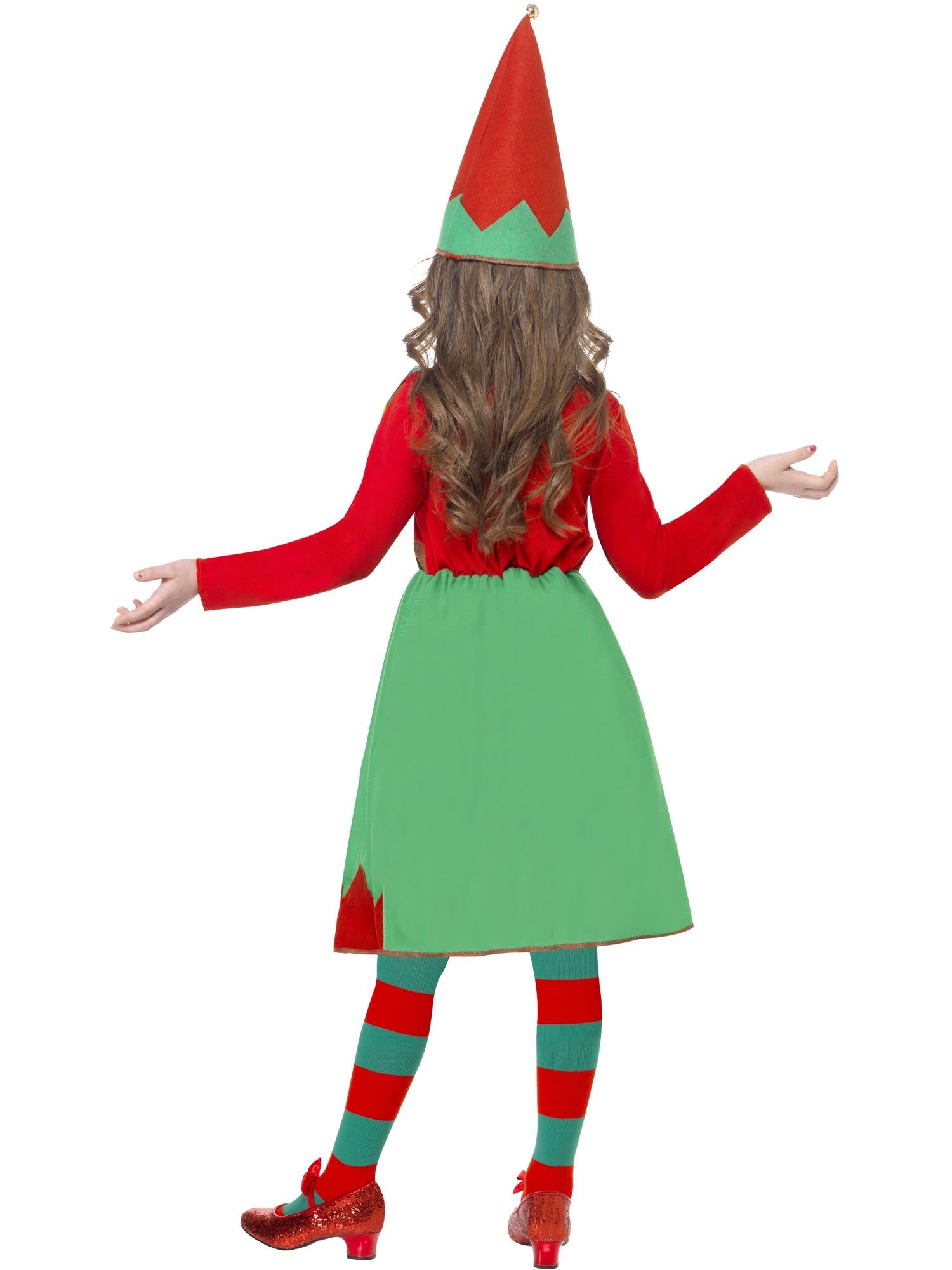 Santa's Little Helper Costume, Red & Green 2
