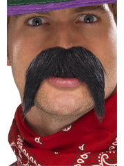 Big & Bushy Gringo Tash, Black 1