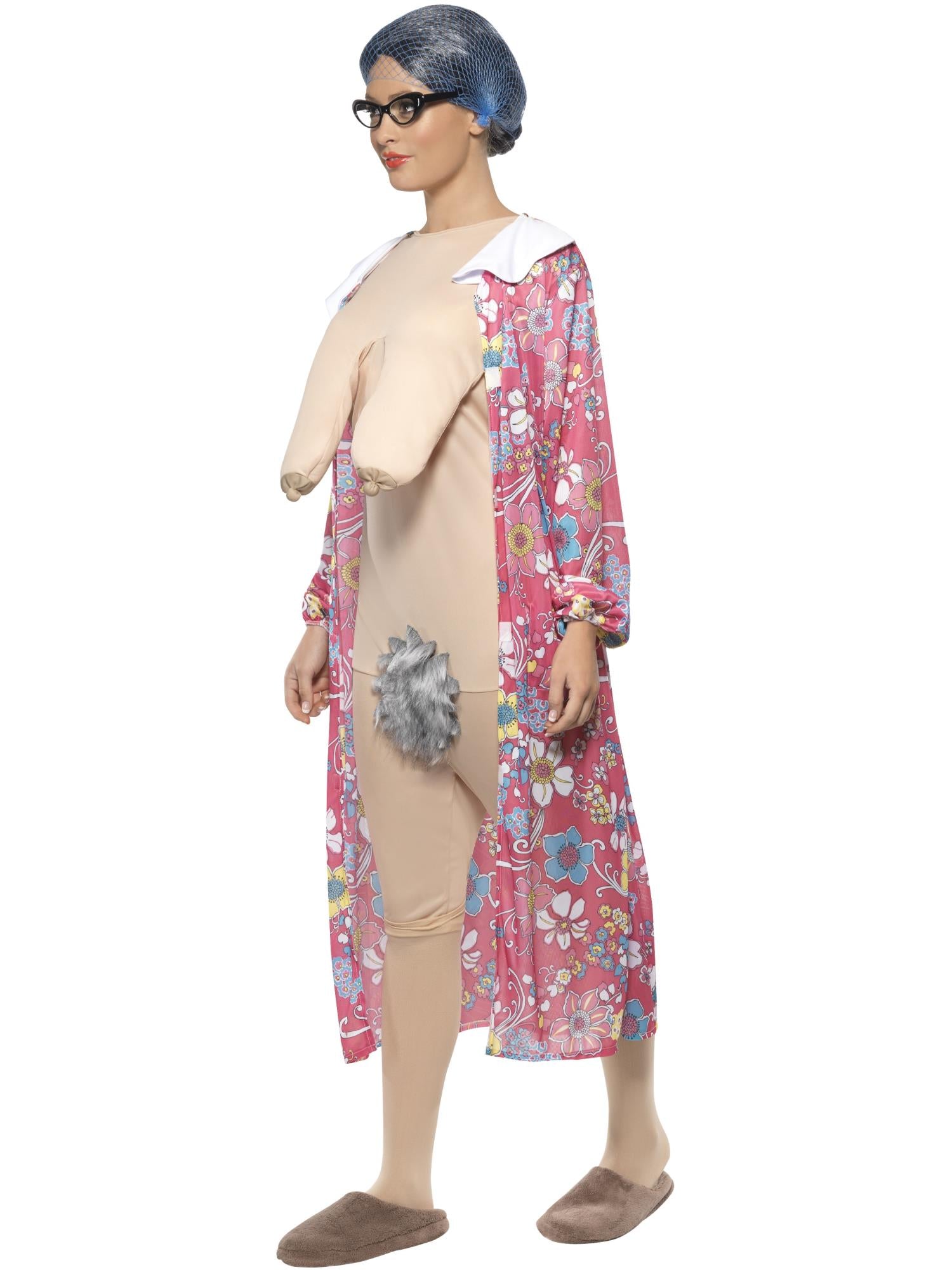 Gravity Granny Costume, Patterned 3