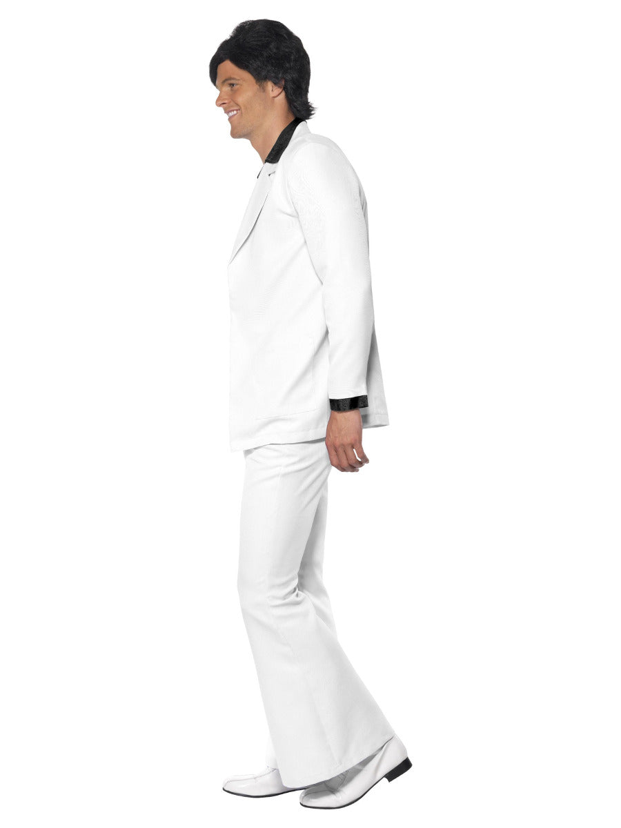 70s Suit Costume, White - 4
