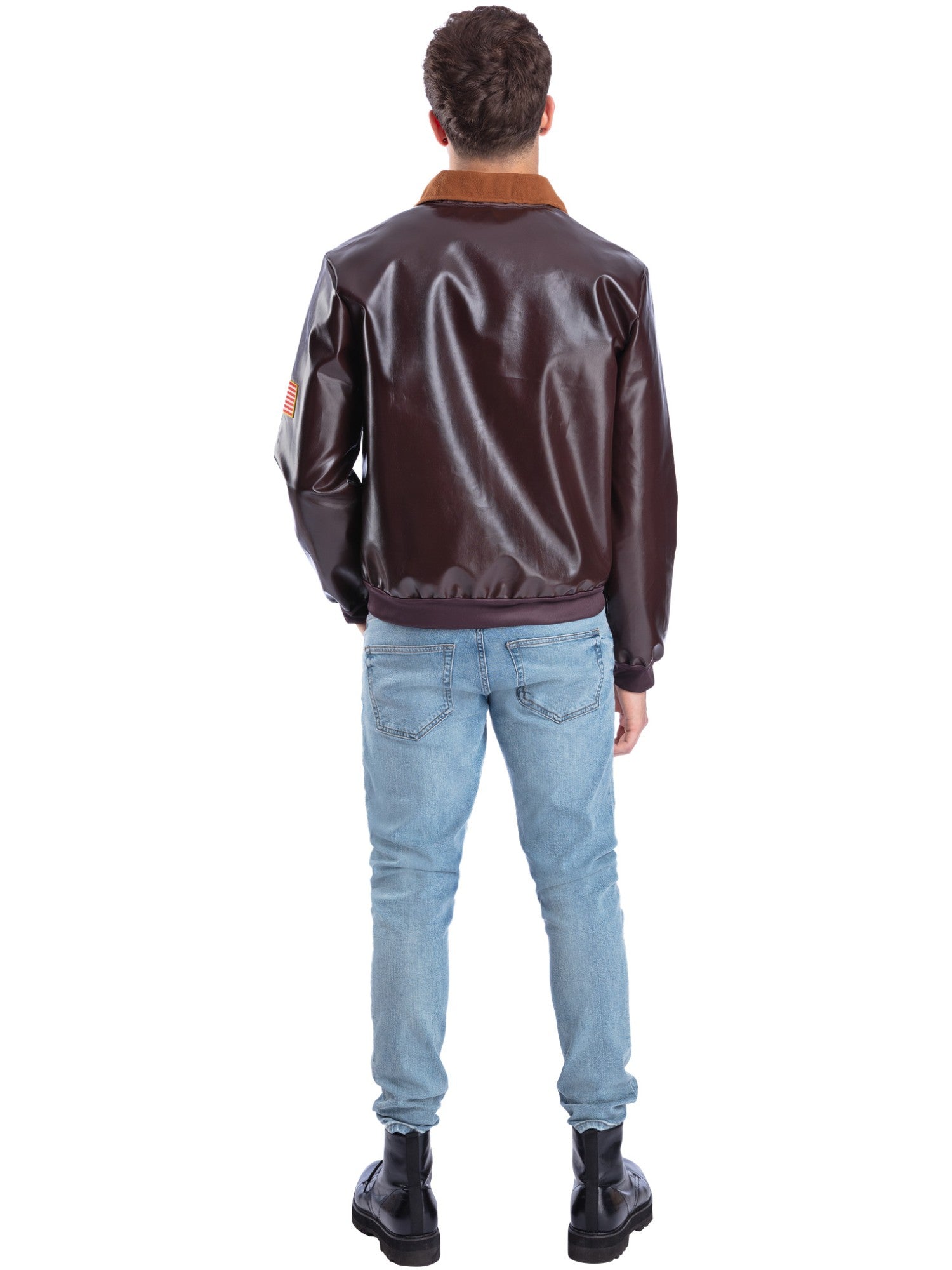 Top Gun Bomber Jacket, Brown 2