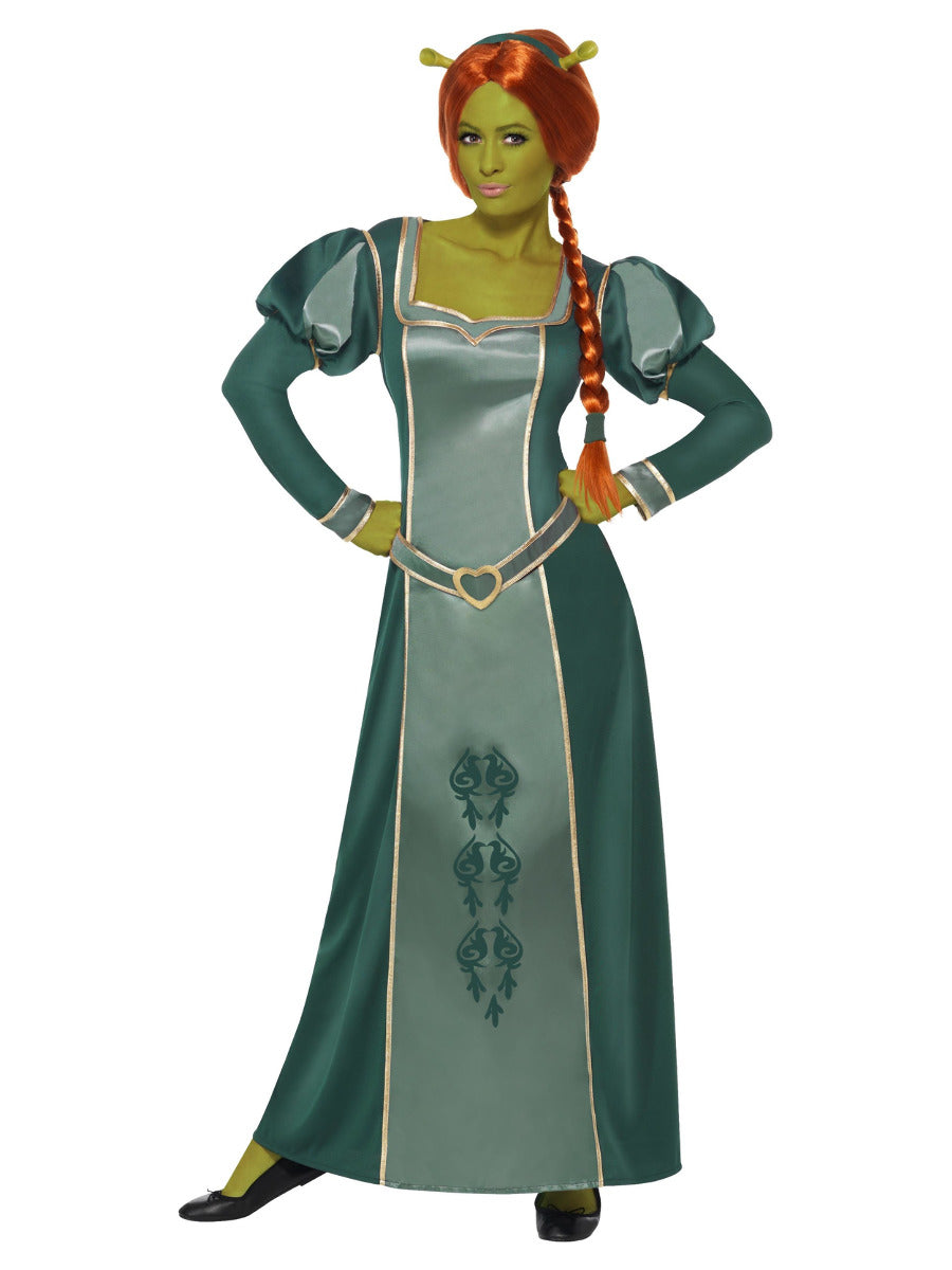 Shrek Fiona Costume, Green - 1