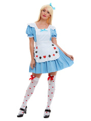Deck of Cards Girl Costume, Blue - 1