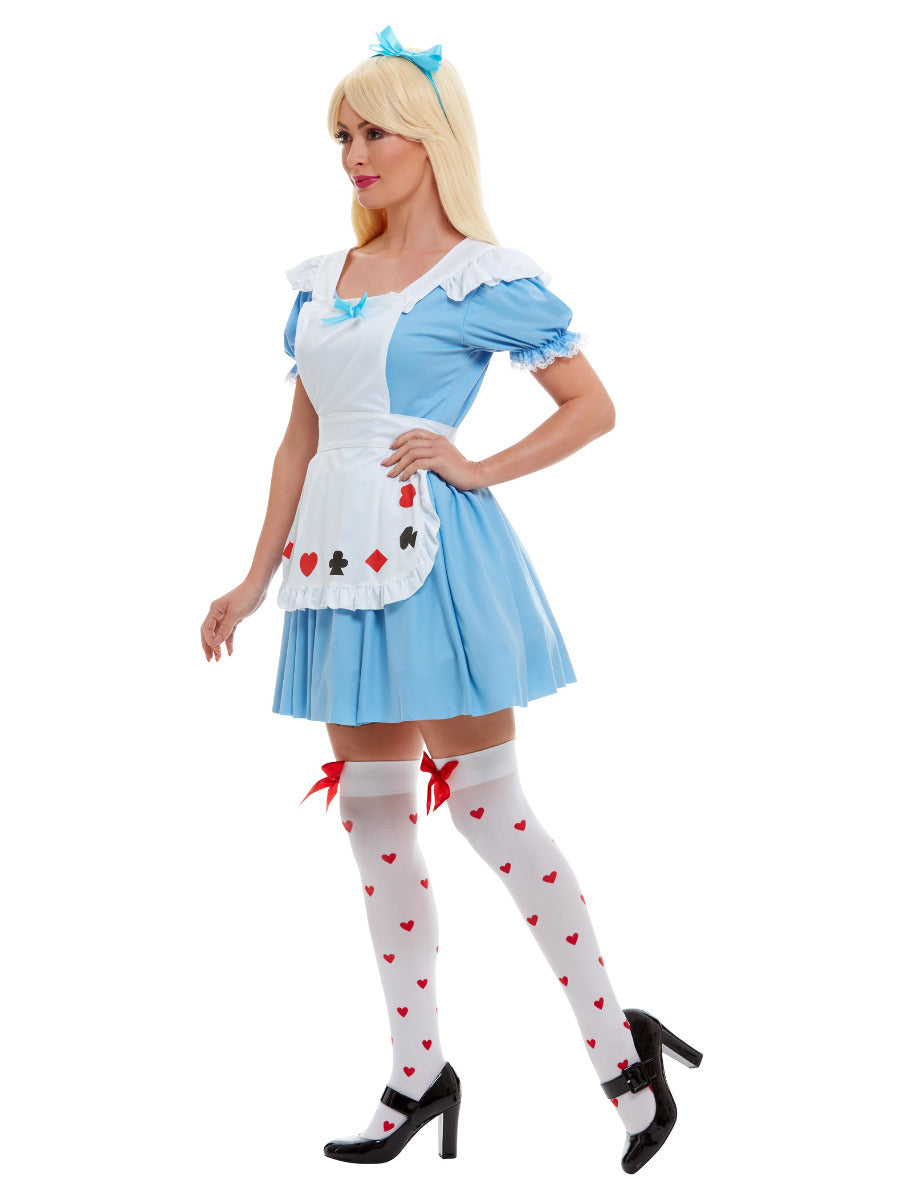 Deck of Cards Girl Costume, Blue - 4