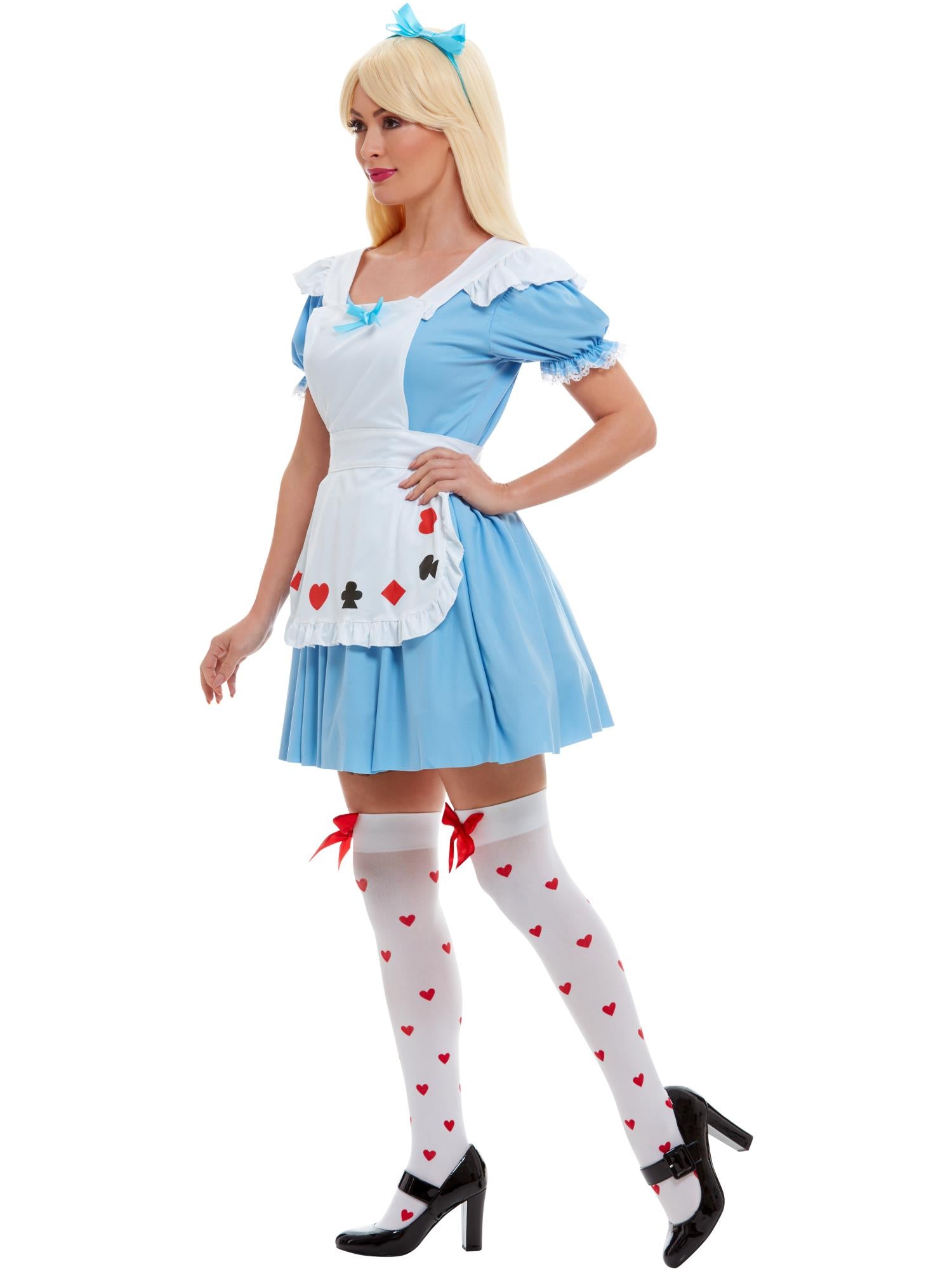 Deck of Cards Girl Costume, Blue 3