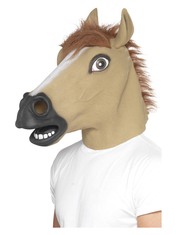 Horse Mask, Brown - 2