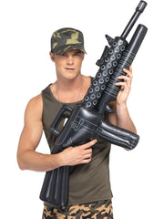 Inflatable Machine Gun, Black 1