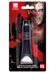 Smiffys Make-Up FX, Vampire Gel Blood, Dark Red - 3