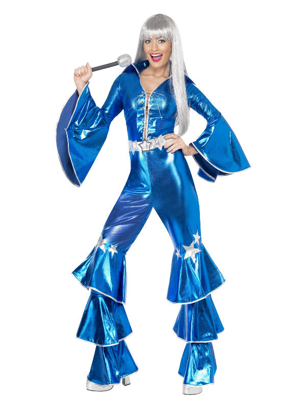 70s Dancing Dream Costume, Blue - 2
