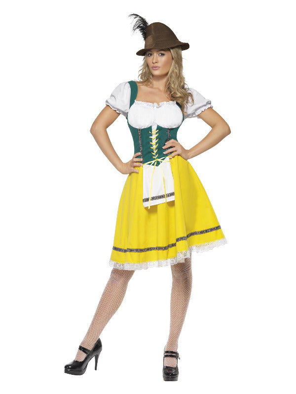 Beer Fest Costume, Female, Yellow - 2