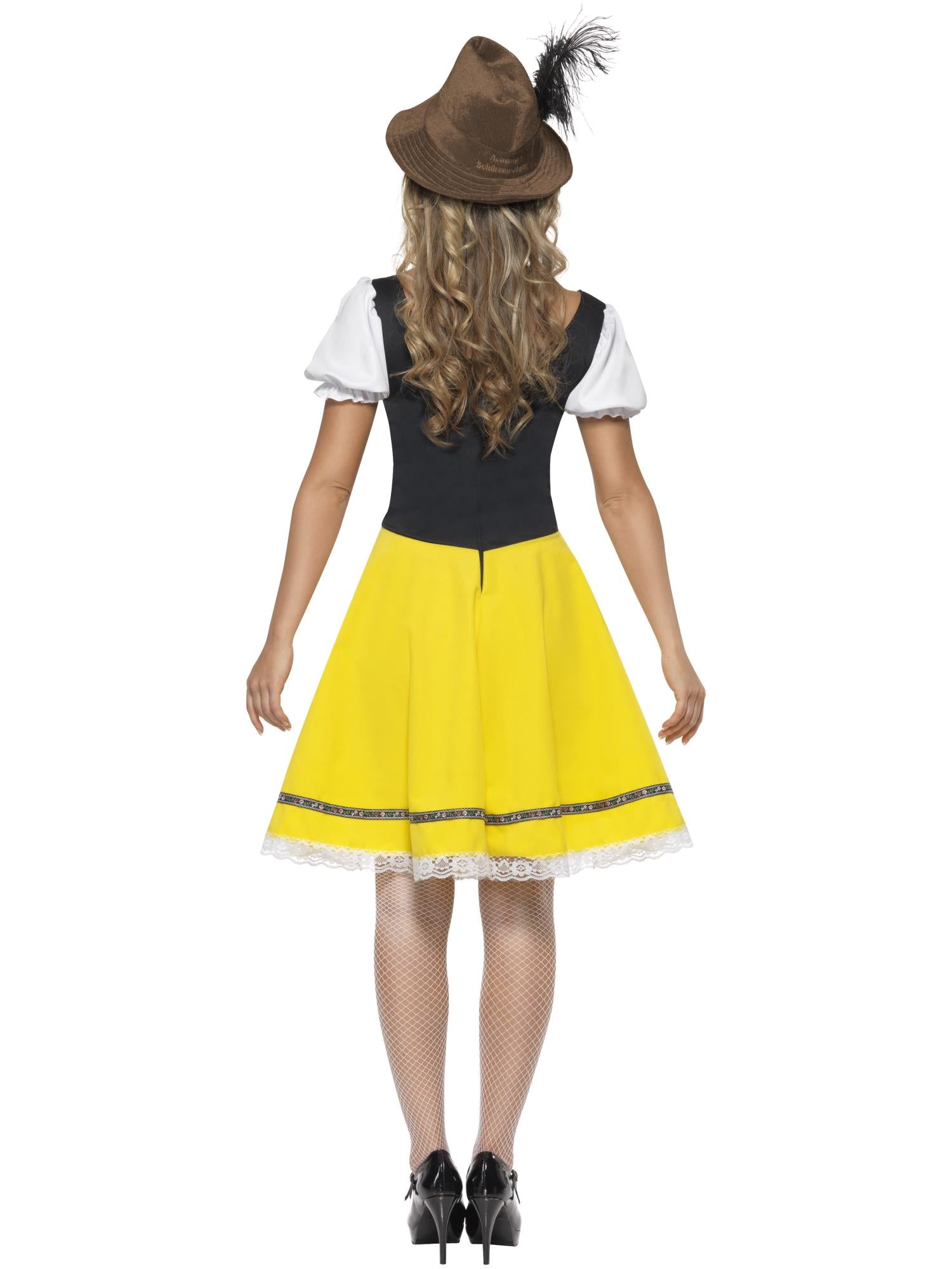 Beer Fest Costume, Female, Yellow 2