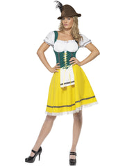 Beer Fest Costume, Female, Yellow 1