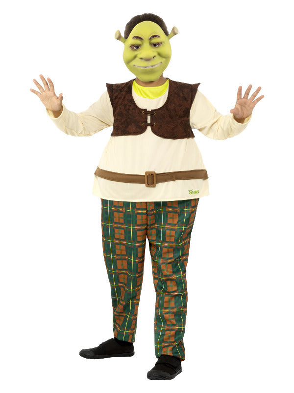 Shrek Kids Deluxe Costume, Green - 2