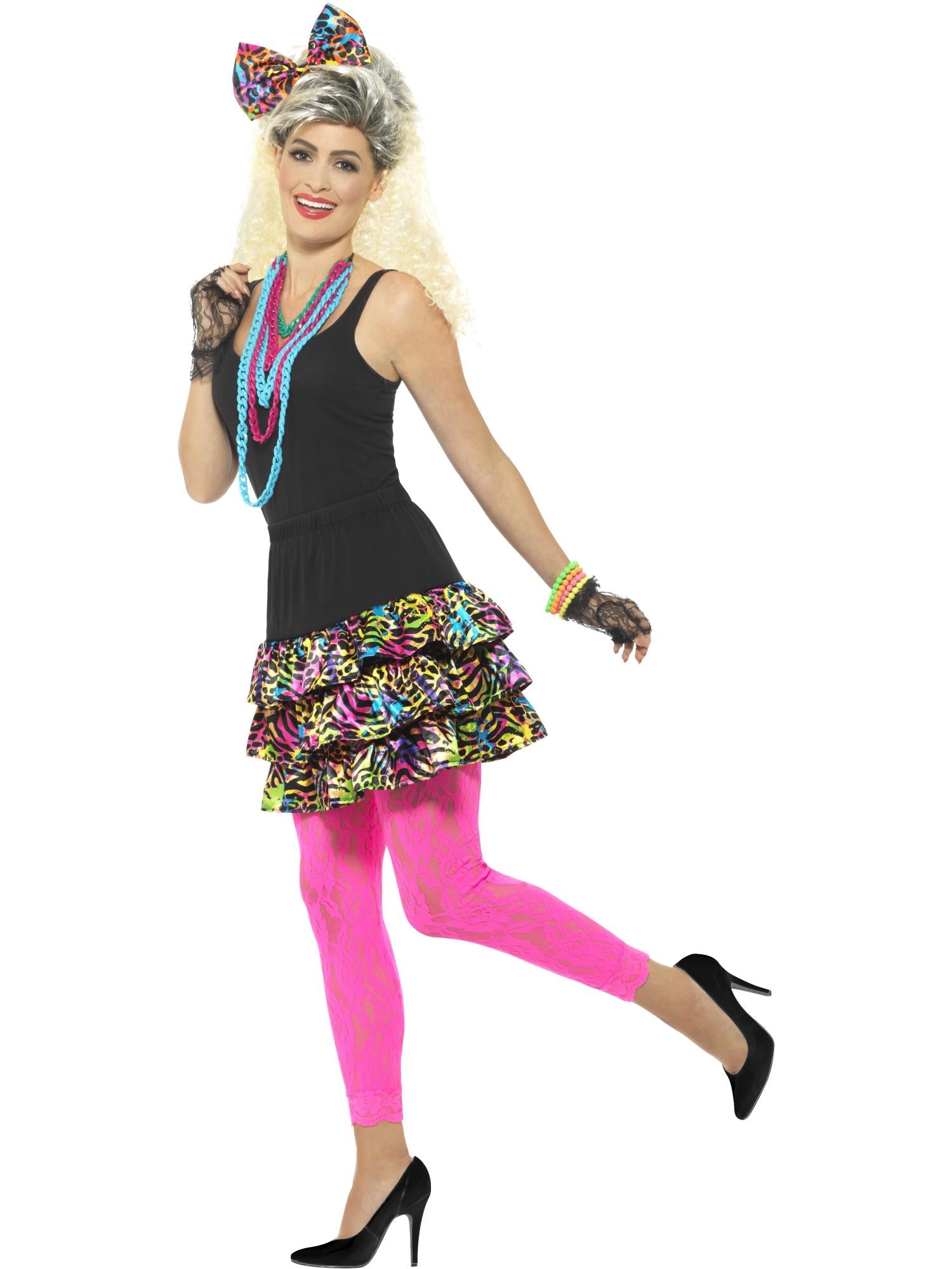80s Party Girl Kit, Multi-Coloured 3