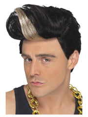 90s Rapper Wig, Black - 1