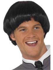 Swinging '60s Bowl Wig, Black 1