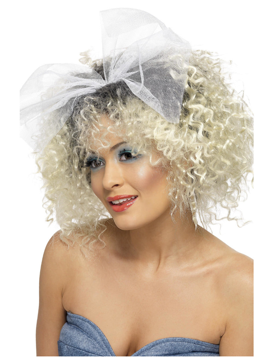 80s Wild Child Wig, Blonde - 3