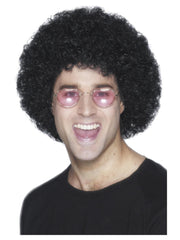 Afro Wig, Economy, Black - 1