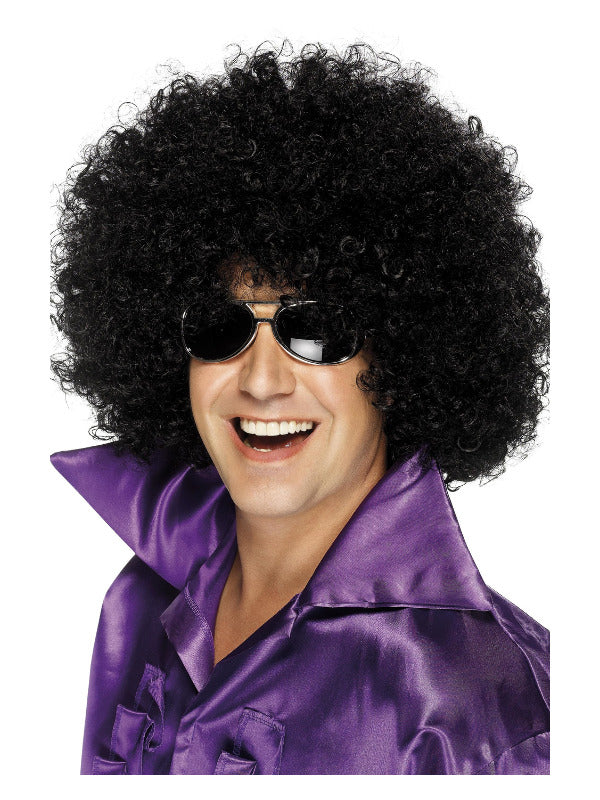 Afro Wig, Mega-Huge, Black - 2