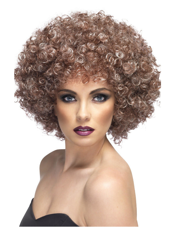 Afro Wig, Blonde & Brown - 2