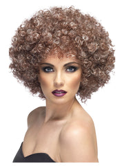 Afro Wig, Blonde & Brown - 1